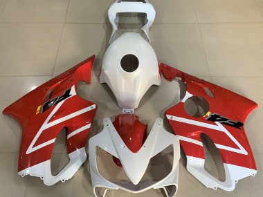 01-03 Glänzend Weiß & Rot Honda CBR600 F4i Motorrad Verkleidungen