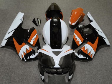 02-05 Orange Hai Kawasaki ZX12R Motorrad Verkleidungen