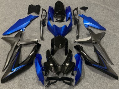 08-10 Blaugrün Suzuki GSXR 600-750 Motorrad Verkleidungen