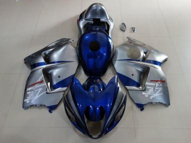 97-07 Tiefes Blau & Silber Suzuki GSXR 1300 Motorrad Verkleidungen